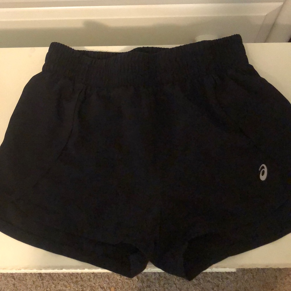 Black Running Shorts